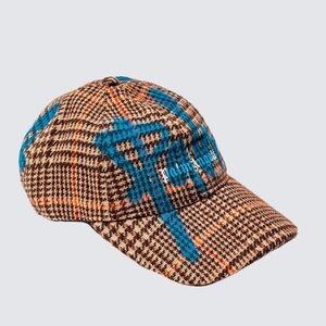 Palm Angels | Houndstooth Check PXP Sprayed Cap